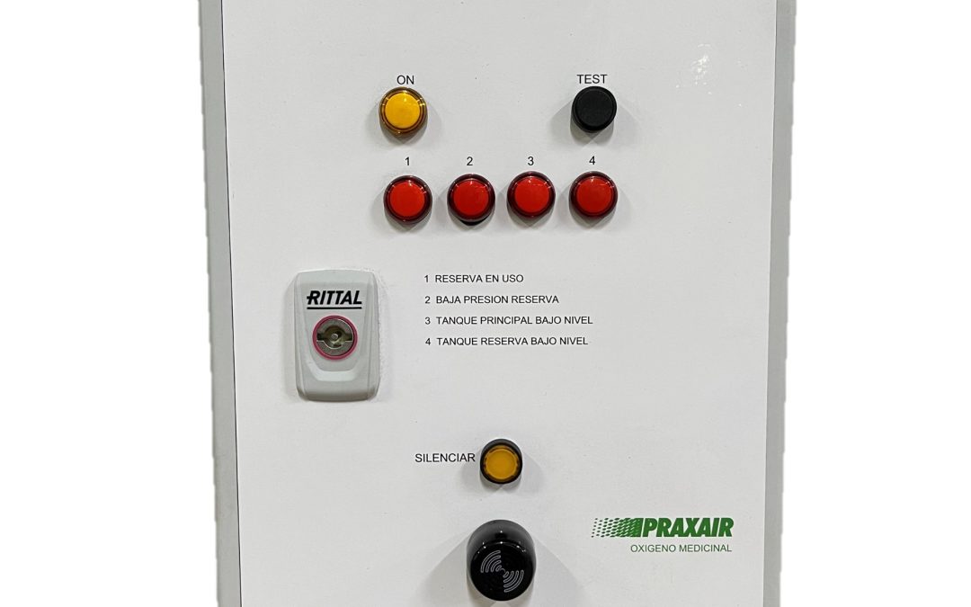 Oxygen Level Indicator Panel for Hospitals