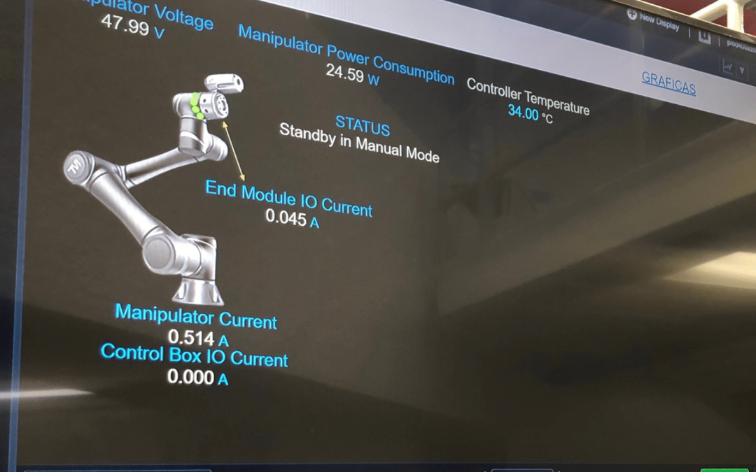 Monitoreo de Robots en Laboratorios de Manufactura
