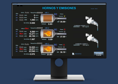 SCADA – Reportes en línea