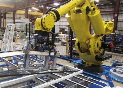 Celdas Robóticas en Vidrio Automotriz